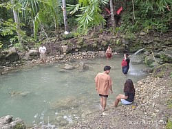 Monlaque Ibajay Aklan features their newly discovered Nablian Cold Spring  where you can enjoy the beauty of the nature. The destination is also home to lust forest, waterfall and cold spring for those who is  seeking adventure and exploration. Additionally, it is a great place to relax, unwind and hangout with your friends and family. To reach the destination,take a 20-30 minutes ride, followed by 5 minute walk through plaza and cross the picturesque river before arriving at the destination,and you have your log-in. They offer some cozy cottages made from bamboo  are available for rent at 200 pesos and the entrance fee is 10 pesos only. They have bathrooms facilities provided for changing.